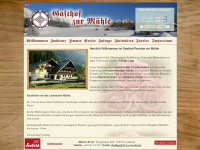 gasthof-zur-muehle.at Webseite Vorschau