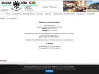 gasthofadler-oberfrick.ch Webseite Vorschau