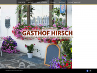 gasthofhirsch.at Webseite Vorschau