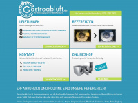 gastroabluft.de Webseite Vorschau