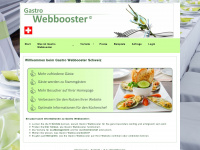 gastro-webbooster.ch Webseite Vorschau