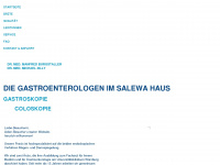 gastroenterologen-salewa-haus.de Webseite Vorschau