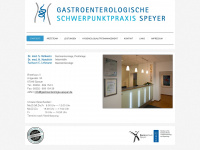 gastroenterologie-speyer.de Webseite Vorschau