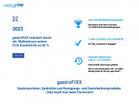 gastrofixx.de Webseite Vorschau