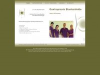 gastropraxis-blankenfelde.de Webseite Vorschau