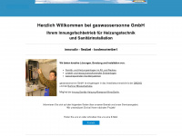 gaswassersonne.de Webseite Vorschau