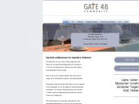 gate48.ch Webseite Vorschau