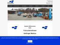 gattinger-penzberg.de Webseite Vorschau