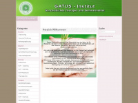 gatus-institut.de Webseite Vorschau
