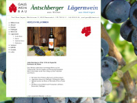 gausweinbau.ch Webseite Vorschau