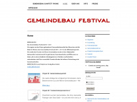 gbfestival.at Webseite Vorschau