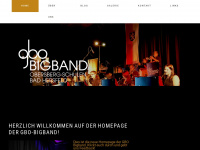 gbo-bigband.de Webseite Vorschau