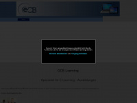 gcb-learning.ch Webseite Vorschau