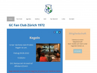 gcfan-club.ch Webseite Vorschau
