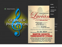 gebauer-promotion.de Webseite Vorschau