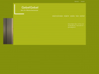 gebel.ch Webseite Vorschau