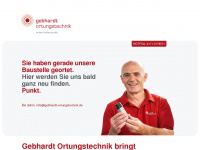 gebhardt-ortungstechnik.de Webseite Vorschau