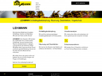 gebr-lehmann.ch Webseite Vorschau