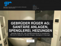 gebr-ruegerag.ch Webseite Vorschau