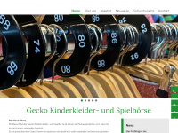 gecko-boerse.ch Webseite Vorschau
