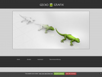 gecko-grafik.de Webseite Vorschau