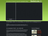 geckolove.ch Webseite Vorschau