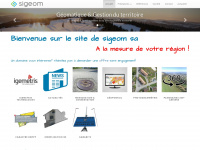 sigeom.ch Webseite Vorschau