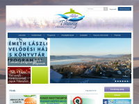 tihany.hu Webseite Vorschau