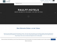 raulff-hotels.de Webseite Vorschau