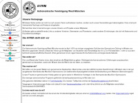 avwm.org Webseite Vorschau