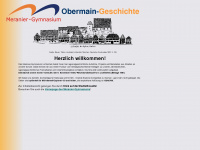 mgl-obermaingeschichte.de Webseite Vorschau
