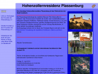 plassenburg.ku.ms Webseite Vorschau