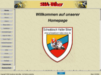 schwaebisch-haller-biker.de Webseite Vorschau