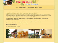 ferienhaus-zum-seeblick.de Webseite Vorschau