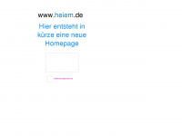heiem.de Webseite Vorschau