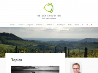 geiger-evolution.ch Webseite Vorschau