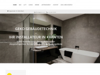 geko.co.at Webseite Vorschau