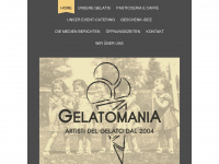 gelatomania.ch Webseite Vorschau