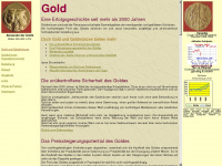 geldundgold.de Webseite Vorschau