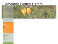gemeinde-gottes-hamm.de Webseite Vorschau