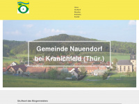 gemeinde-nauendorf.de Webseite Vorschau