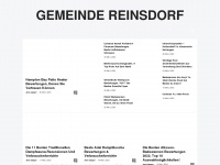 gemeinde-reinsdorf.de Webseite Vorschau