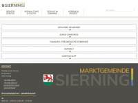 gemeinde-sierning.at Webseite Vorschau