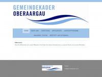 gemeindekader-oa.ch Webseite Vorschau