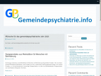 Gemeindepsychiatrie-sozialpsychiatrie.de