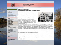 gemeindeverein-wettswil.ch Webseite Vorschau