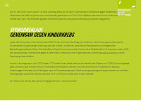 gemeinsam-gegen-kinderkrebs.ch Webseite Vorschau