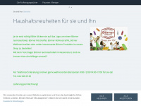 haushaltsneuheiten.ch Webseite Vorschau
