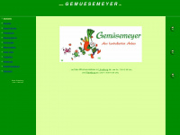 gemuesemeyer.de Webseite Vorschau