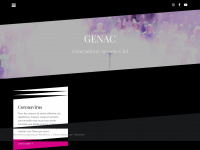 genac.ch Webseite Vorschau